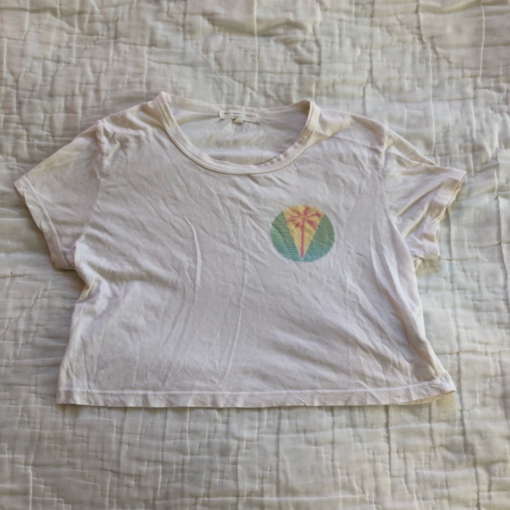 Truly Madly Deeply Brand Crop Tee